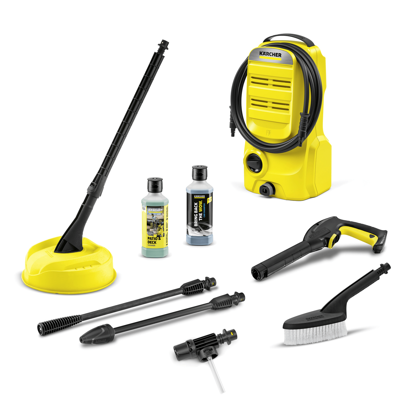 Kärcher K 2 Classic Car & Home Hogedrukreiniger 1400W – 110 bar – Auto & Home Kit - Brand - lee