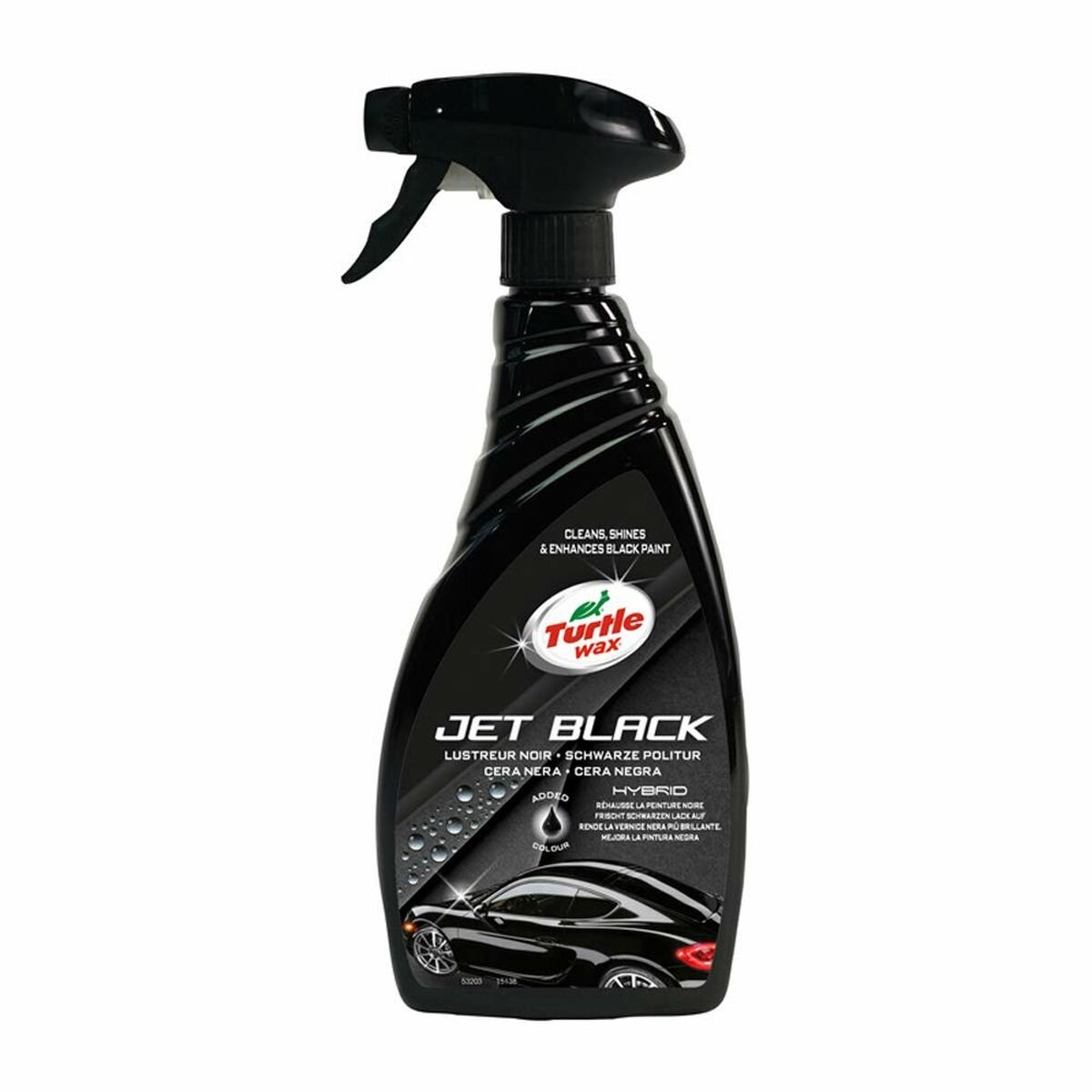 Car wax Turtle Wax TW53203 JET BLACK 500 ml Black paint - Brand - lee