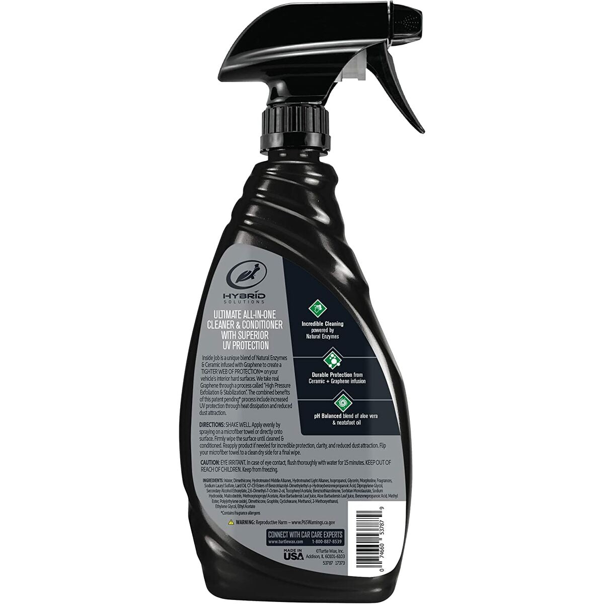 Dashboard Cleaner Turtle Wax TW54061 Graphene 500 ml - Brand - lee