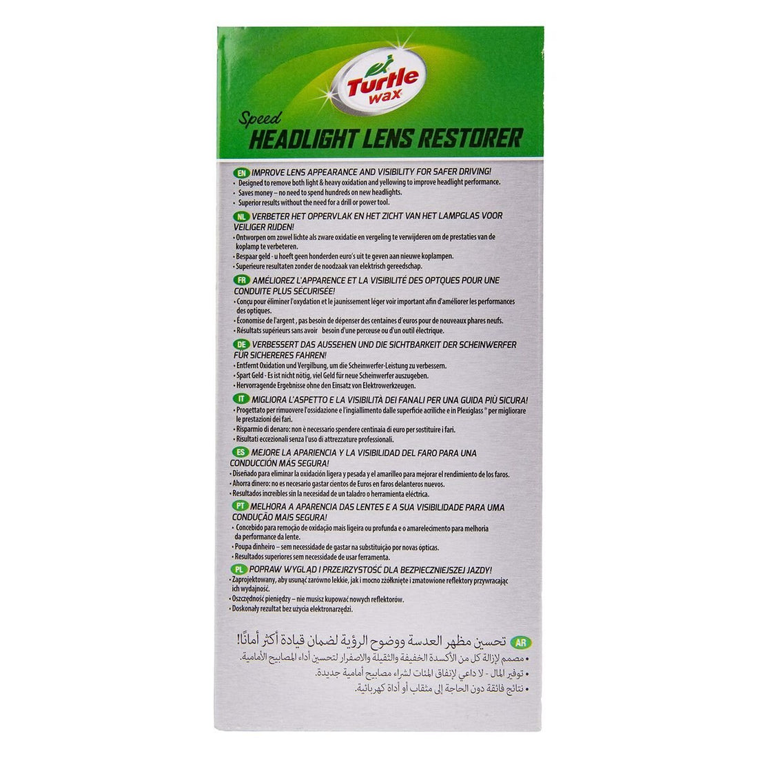 Headlight Restorer Turtle Wax TW53685 - Brand - lee